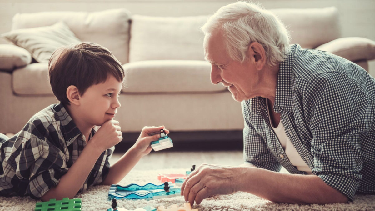 Child learning about cancer